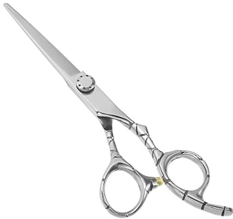 VOCOSTE Tijeras Corte Pelo, 6.5 Pulgadas Tijeras Pelo Tijeras Profesional Peluquero para Peluquería Afeitadora Filo, Pelo Corte Cizalla con Vid Patrón Mango