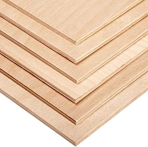 AtHaus® Multiplex 3mm | Sperrholz Zuschnitt | Birkensperrholz für DIY-Projekte, Basteln, Modellbau & kreative Holzarbeiten | Holz Platten | In individuellen Größen erhältlich: 60x60 cm