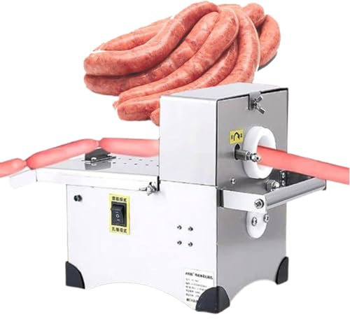 200W Electric Sausage Knotting Machine, Automatic Sausage Tying Machine, Commercial Sausage Linker Machine, Sausage Stuffer Machine, Max Diameter 50mm,220V