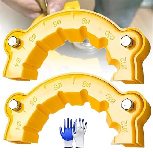 2025 New Drill Bit Sharpener,Drill Bit Grinding Attachment,Drill Sharpener,Old Drill Bit Grinder,Multi-specification Drill Bit Grinding,Giant Blade Angle Grinder for Grinding Drill Bits (2 Pcs)