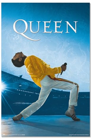 Grupo Erik Poster - Queen - 36 x 24 inches / 91.5 x 61 cm - Shipped Rolled Up - Cool Posters, Art Poster, Wall Posters, Posters & Prints - Queen Gifts