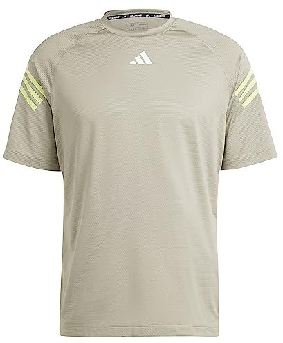 adidas Herren Ti 3S Tee t-Shirt, Guipla/Limpul/Weiß, L