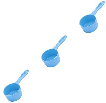 ABOOFAN 3 Piezas Cuchara Vaso Medidor Herramienta De Medición De Alimentos para Mascotas Tazas Medidoras para Alimentos Comida De Perro Pala De Comida