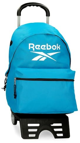 Reebok Boston Mochila Escolar, Azul, 31x44x17,5 cms