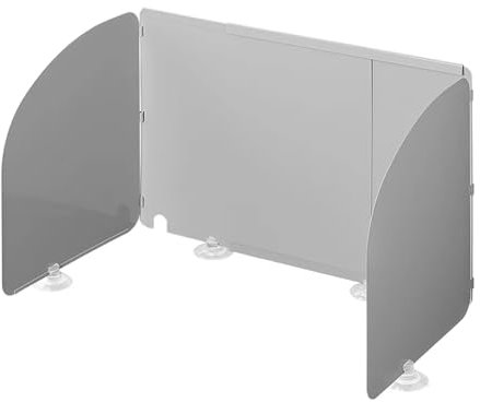 Pare-vent extensible pour réchaud à gaz de camping - 32-62 x 28,5 x 25 cm - Protection contre le vent de cuisson pliable