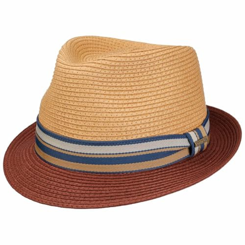 Stetson Licano Sombrero Trilby Proteccion UV 40+ Unisex Primavera Verano