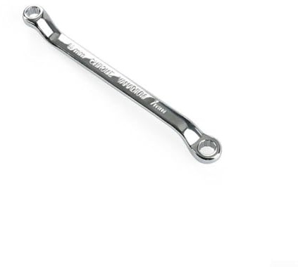 Carbon Steel Metric Long Double Ring Offset Box End Wrench Spanners, and Rust Resistant (5.5 x 7mm)