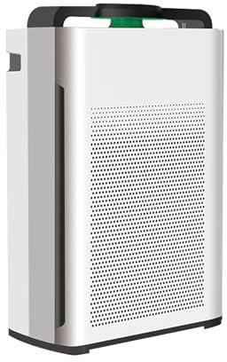 Purificador de Aire, Filtro HEPA Limpia el 99,97% de Virus, Polen, Polvo, Humo y alergias Purificador de Aire, 8 velocidades de Viento, Control Remoto y táctil, Temporizador de 12 Horas, para 80㎡