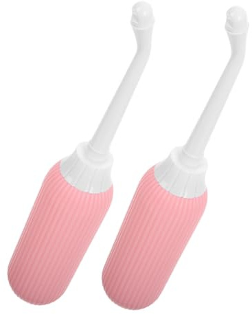 BESPORTBLE 2stücke Handbidet Tragbar Für Damen Perinealflasche Wiederverwendbar Postpartale Pflege Reisebidet Intimwascher Babyreinigung Sitzbadewanne Bauchnabelreiniger Hygienewerkzeug