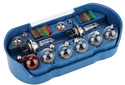aqxreight H7 12V 55W Voiture Ampoule et Kit Universel Fit pour La Plupart Des Véhicules 30pcs D'urgence Remplacement Ampoules et Pièces De Rechange