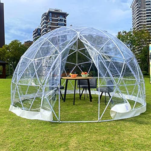 Tenda a cupola trasparente in TPU – 3,6 m impermeabile da giardino a cupola per terrazze terrazze e spazi esterni – ideale per relax e intrattenimento