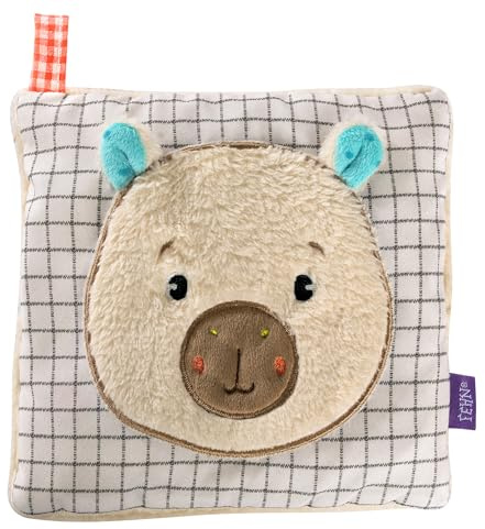 Fehn Capybara Cherry Stone Cushion Heat and Cold Calming Pillow Cozy Baby Kids 0m+ Oven Grain Cushion for Babies Toddlers