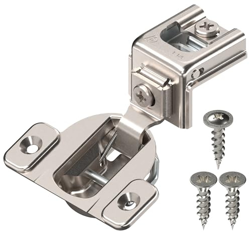 Blum – 39 C355b.20 1–1/10,2 cm Overlay Soft Close Charnière de cabinet, Pack of 50, 50