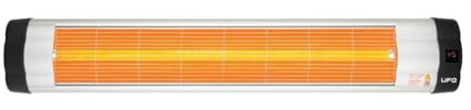 UK 30 Infrared Heater - 3000-Watt Wall Mount Electric Heater with Remote Control, 240 Volt