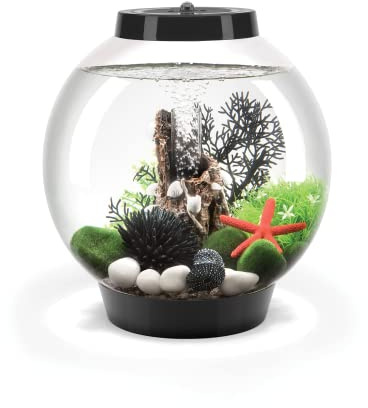 biOrb Classic 15 Acrylic Aquarium Black, MCR Multi-Colour Remote LED