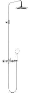 Dornbracht TARA Showerpipe, ohne Handbrause, Ausladung Standbrause 420 mm, 26633892-00, Farbe: Chrom