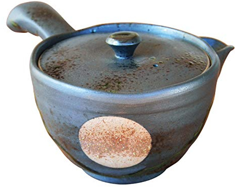 Tetera japonesa de cerámica Kyusu 11 oz Arita Imari ware Hecho en Japón Cerámica Tetera para té verde Fuku kasumi