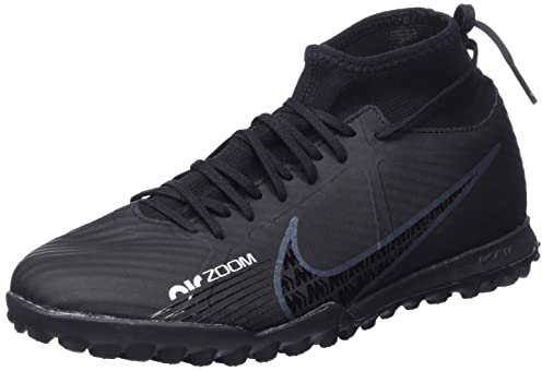 Nike Herren Zoom Mercurial Superfly 9 Academy TF Sneaker, Black Dk Smoke Grey Summit White Volt, 42.5 EU