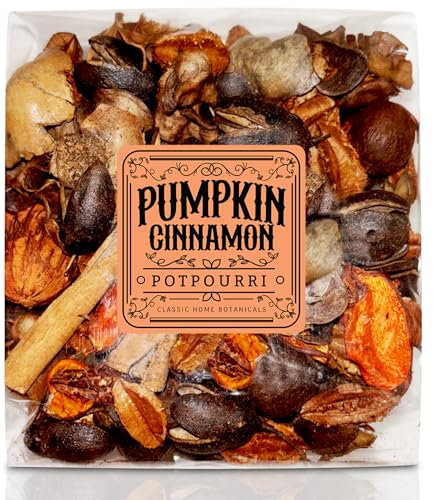 Bolsa de popurrí de otoño con calabaza y canela, mezcla perfumada de otoño con elementos naturales, ideal para decoración del hogar y fragancia, perfecta para la cosecha de Acción de Gracias como
