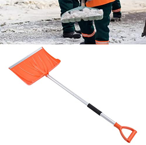 JOCHEN Pala da Neve Grande capacità rimozione Neve Manico a Forma di D Lega di Alluminio Materiale plastico Staccabile assemblabile Strumento di Pala