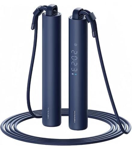 Xiaomi Smart Jump Rope – Präzises Tracking, Kabellos & Kabelgebunden, Smartes Display, Fitness-Analysen, Bluetooth 5.0, USB-C, Leicht & Kompakt