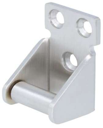 MS Beschläge - Robustes Edelstahl-Gegenstück für Türstopper | Gebürstet, rostfrei & langlebig | Passend für Türfeststeller mit Fanghaken | Inkl. Befestigungsschrauben | Ideal für Innen- & Außenbereich