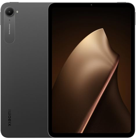 Xiaomi Pad Mini Tablet 12 GB + 512 GB 8,8 Zoll Design für Einhandgriff 3K kristallklares Display Ultraglattes bis zu 165Hz Display MediaTek Dimensity 9400+ Massiver 7500mAh Akku 67W Ladegerät (Schwarz