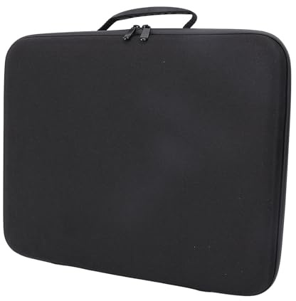 ANKROYU Borsa viaggio satellitare rettangolare Custodia rigida protettiva leggera portatile con assorbimento degli urti per mini parabola satellitare rettangolare e accessori Mate
