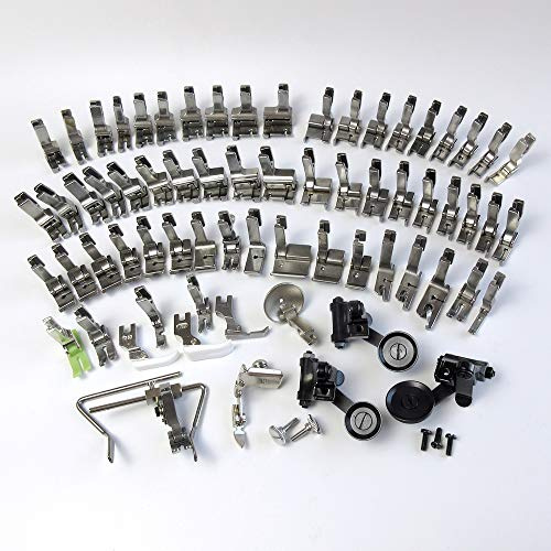 evernice Nähfuß-Set Ultra 68 für Juki Ddl-5550 8500 8700 9000 Industrienähmaschine