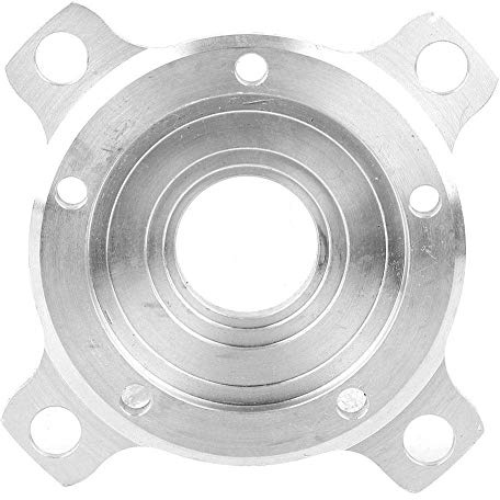 Bnineteenteam Fahrradkettenblatt, TSDZ2 CNC 104 BCD Schmale Breite Kettenblatt Adapter Aluminium Fahrradkettenrad Spider Adapter für Rennrad, Mountainbike (Silber)