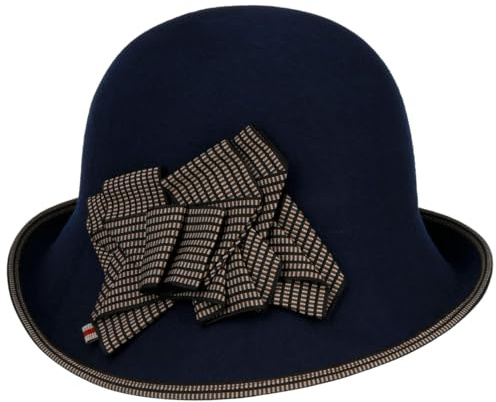 Bedacht Solvina Glockenhut Wollhut Wollfilzhut Damenhut Mit Ripsband