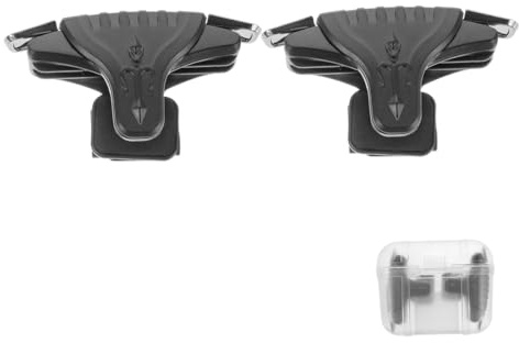 OSALADI Controller Trigger Game Accessories Lightweight Sturdy Plastic Alloy Easy to Install and Remove Mobile Gaming Trigger for Smartphone
