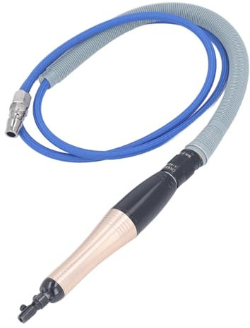 1/8-Zoll-Pneumatik-Luft-Mikro-Stabschleifer-Kit, Leichtes 17-teiliges Werkzeugset, 23.000 U/min, Hochgeschwindigkeits-Schleifkapazität Zum Läppen von Formen, Metall, Schneiden,