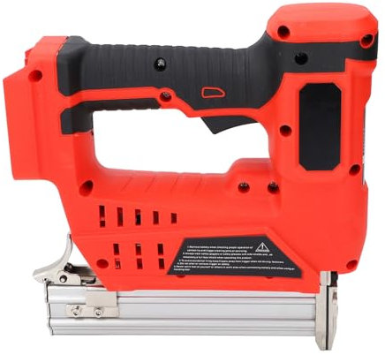 Pistola Sparachiodi Elettrica Senza Fili Brad Nailer Pistola Sparachiodi Multifunzione 2 in 1 Alimentata a Batteria con Scatola di Immagazzinaggio per la Lavorazione del Legno