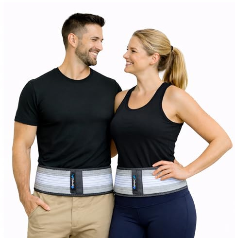Dainely Sacroiliac Si Joint Support Belt - Sciatica Pain Relief Belt - Hip Stabilizer Belt for Men & Women - Pelvic support band for Lower Back Regular 30-42”
