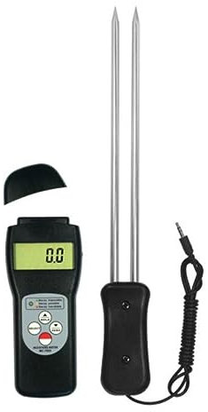 EDEDE Misuratore di umidità, Misuratore umidità Muri, Tipo di Pin for misuratore di umidità for Cereali MC-7825G Blue Tooth USB Opzionale, per Parete, Legno, Intonaco, Muratura