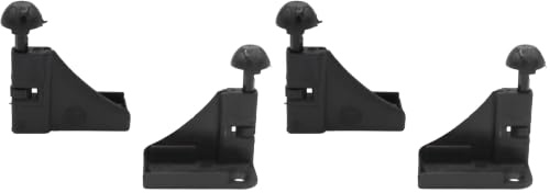 Micel ENGANCHE MOSQUITERA NEGRO (Paquete de 2)