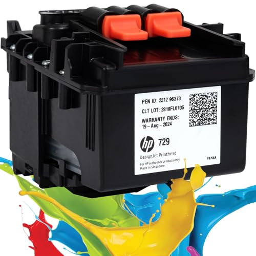 729 Printhead (F9J81A) Compatible with hp DesignJet T830 MFP & T730 Large Format Plotter Printers,729 Print Head Replacement Kit Fit hp Printers,Fast chip Recognition