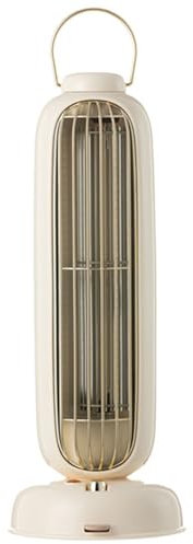 TYYMSMK Mini ventilateur tour oscillant silencieux, rechargeable 3600 mAh, convient pour la maison et le bureau