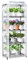 Serre - Petit film de qualité supérieure - Cadre froid pour balcon - 62 x 35 x 158 cm - Transparent