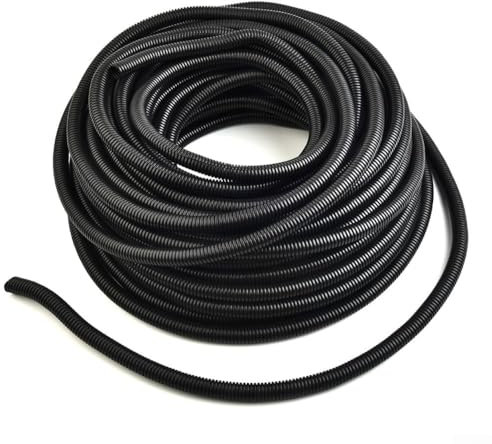 Conduit de fil fendu de 29,9 m pour protéger et organiser les câbles dans diverses applications