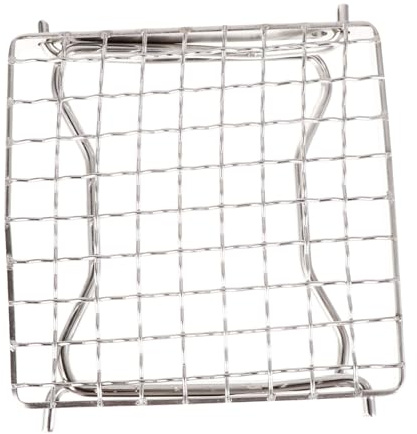 UKCOCO Support De Barbecue pour Camping Et Pique- Acier Inoxydable avec Portable