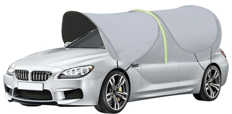 Car Shade Cover Tent - Vehicle Sun Shelter, Foldable Car Roof Tent | Wireless Shade Umbrella, Heat Resistant Windproof Canopy, UV Blocking Cover for SUV Truck Minivan Roadside Parking Use