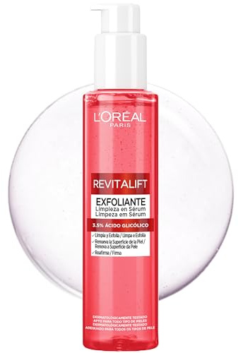 L'Oréal Paris Revitalift Serum-Peeling mit 3,5% Glykolsäure, 150 ml | Revitalift Reinigungsserum mit 3,5 % Glykolsäure, erneuert die Haut, Revitalift, 150 ml