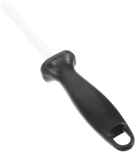 LALADEFIEE Affilatrice per Taglierine Professionale in Ceramica, Pietra Multifunzione per Cucina, Accessorio Durevole per Affilare Coltelli, Forbici e Utensili Domestici, Facile da Usare