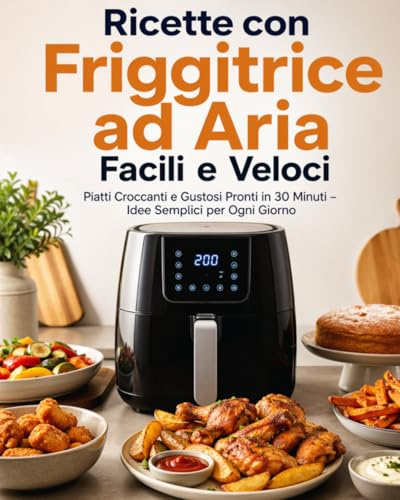 Ricette con Friggitrice ad Aria Facili e Veloci: Piatti Croccanti e Gustosi Pronti in 30 Minuti – Idee Semplici per Ogni Giorno
