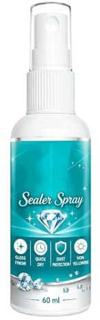 Rhinestone Painting Spray - Sealant 60ml Quick Dry High Gloss Glue | Rhinestone Art Painting Sealant Sspray For Canvsas Coastesr Bookmasrk Greetinsg Casrd