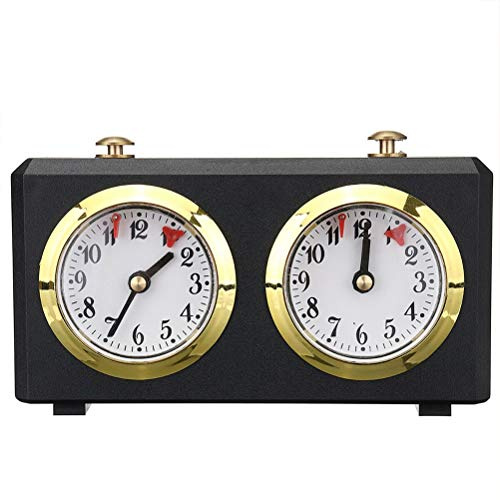 Mliu Orologio per Scacchi, Timer per Gioco Professionale per Orologio per Scacchi, Timer per Conto alla rovescia per Conto alla rovescia per Gioco di Scacchi Internazionale, Facile da Usare