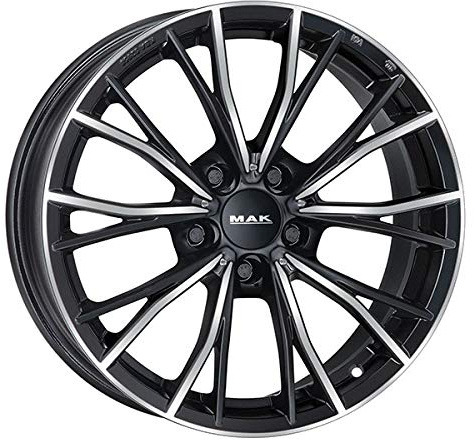 CERCHIO IN LEGA MAK MARK 7.5x17 5x120 ET 43 BLACK MIRROR
