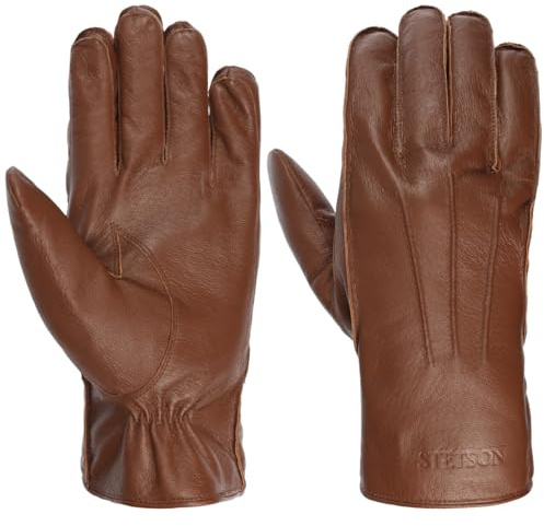Stetson Janesville Handschuhe Nappaleder Uni einfarbig Herren Herbst Winter